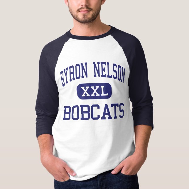 Byron Nelson - Bobcats - High - Trophy Club Texas T-Shirt (Front)