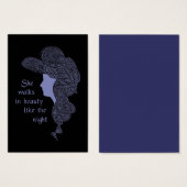 Byron's Lady Mini Trading Cards (Front & Back)