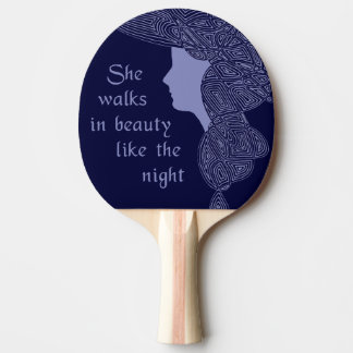 Byron's Lady Ping Pong Paddle