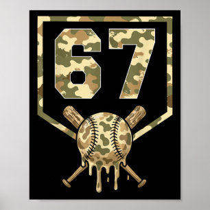 Bysebyll 67 Drip Boys Ice Cream Dripping Six Seven Poster