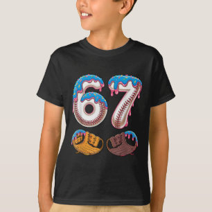 Bysebyll 67 - Ice Cream Drip 67 Meme Funny Player T-Shirt