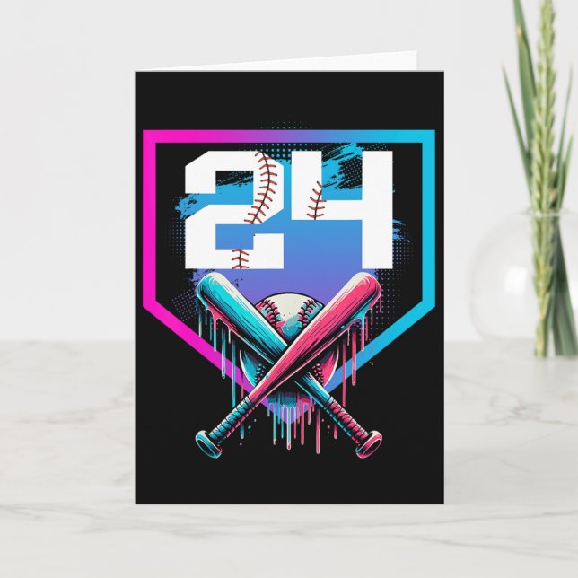 Bysebyll Birthday Boy Drip 24th Player 24 Years Ol Card (Front)