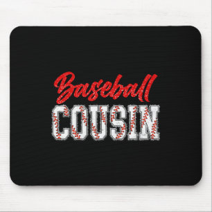 Bysebyll Cousin Retro Groovy Loud Proud Sport Game Mouse Pad