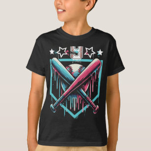 Bysebyll Drip 9th Birthday Boys Number 9 Youth 9 Y T-Shirt