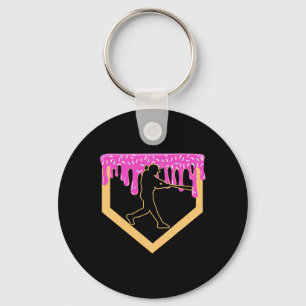 Bysebyll Drip Boy Home Plate Ice Cream Youth Byseb Keychain