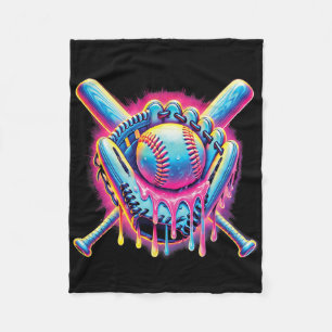 Bysebyll Drip For Boys Ice Cream Drip Youth Boys B Fleece Blanket