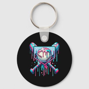 Bysebyll Drip Graphic Ice Cream Drip Bysebyll For  Keychain