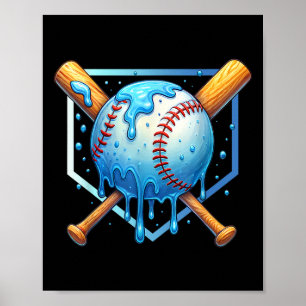 Bysebyll Dripping Ice Cream Drip Youth Boys Byseby Poster