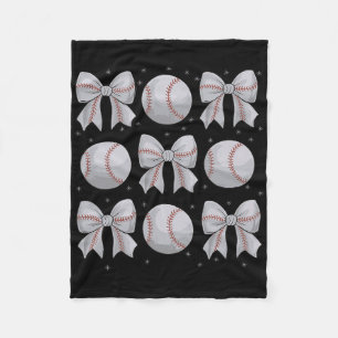 Bysebyll Mom Coquette Bow Aesthetic Mother's Day W Fleece Blanket