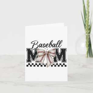 Bysebyll Mom Coquette Bow Mothers Day Bysebyll Mam Card