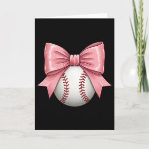 Bysebyll Mom Coquette Pink Bow Mothers Day Bysebyl Card