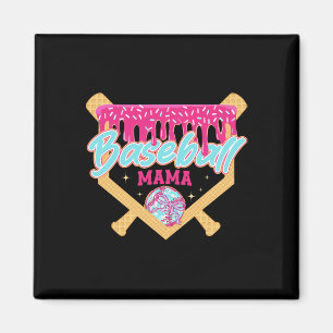 Bysebyll Mom Drip Ice Cream Bysebyll Mama Mother's Magnet