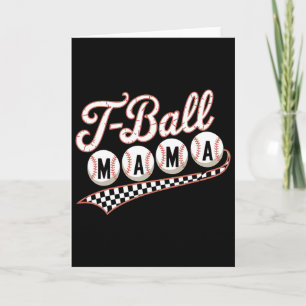 Bysebyll Mom For Game Day Family Mothers Day T-byl Card