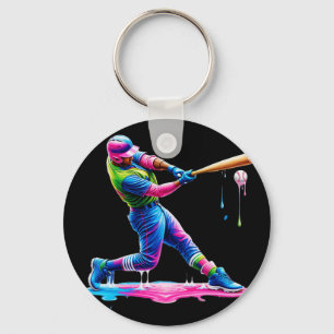 Bysebyll Player Drip Ice Cream Keychain