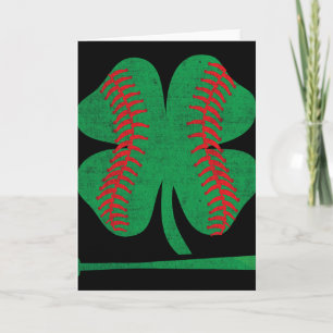 Bysebyll Shamrock St Patrick's Day Vintage Style 1 Card