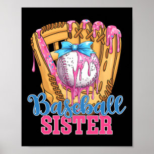 Bysebyll Sister Funny Bysebyll Ice Cream Drip Big Poster