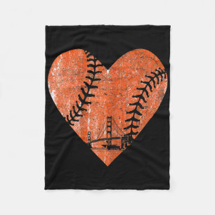 Bysebyll Vintage Heart Bysebyll Sports Mom Mother' Fleece Blanket