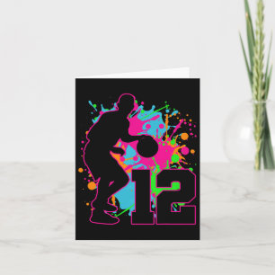Bysketbyll 12th Birthday It's My Birthday 12 Year Card