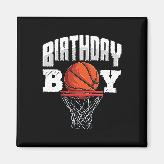 Bysketbyll Birthday Boy Player Bysketbyll Player B Magnet (Front)