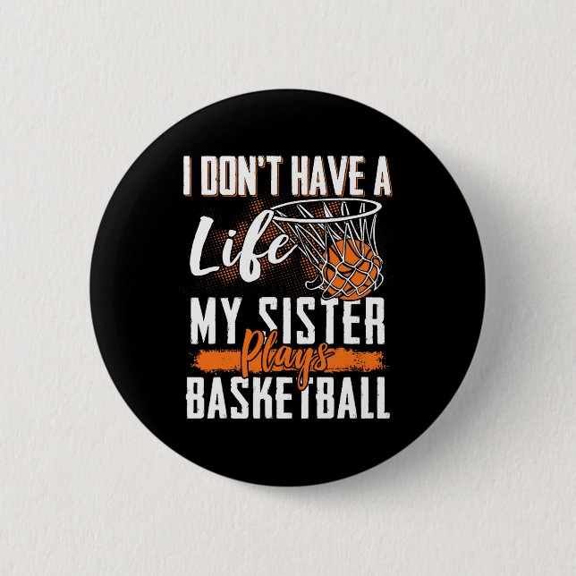 Bysketbyll Brother Sister Bysketbyll Player Bysket Button (Front)
