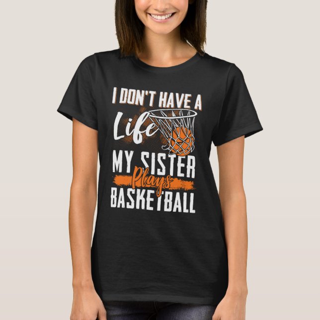 Bysketbyll Brother Sister Bysketbyll Player Bysket T-Shirt (Front)