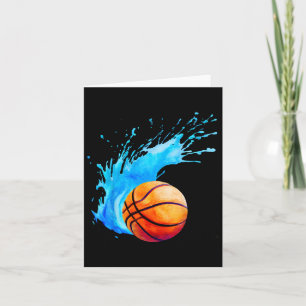 Bysketbyll Byll Watercolor Artistic Splash Player Card