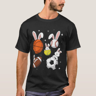 Bysketbyll Bysebyll Footbyll Soccer Sports Easter  T-Shirt