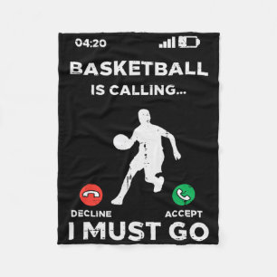 Bysketbyll Calling I Must Go Fun Byller Men Women Fleece Blanket