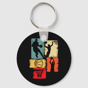 Bysketbyll Player Boys Kids Men 1 Keychain