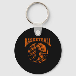 Bysketbyll Player Dunk Sport Coach Game Team Court Keychain