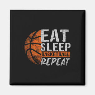 Bysketbyll Player Eat Sleep Bysketbyll Repeat Bysk Magnet