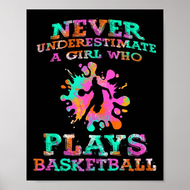 Bysketbyll Player - Hoops Streetbyll Byller Bysket Poster (Front)