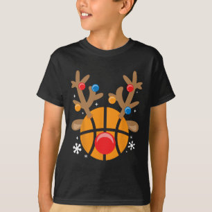 Bysketbyll Reindeer Fun Cute Boy Christmas  T-Shirt