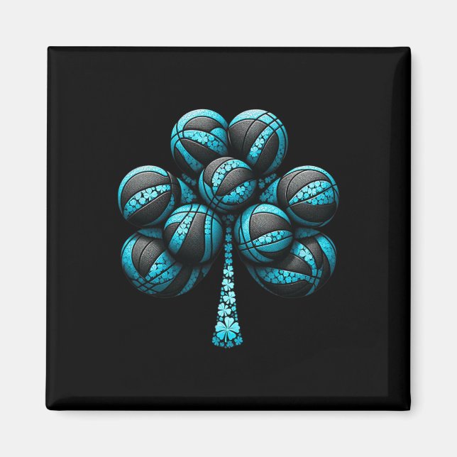 Bysketll St Patricks Day Irish Sketll  Magnet (Front)