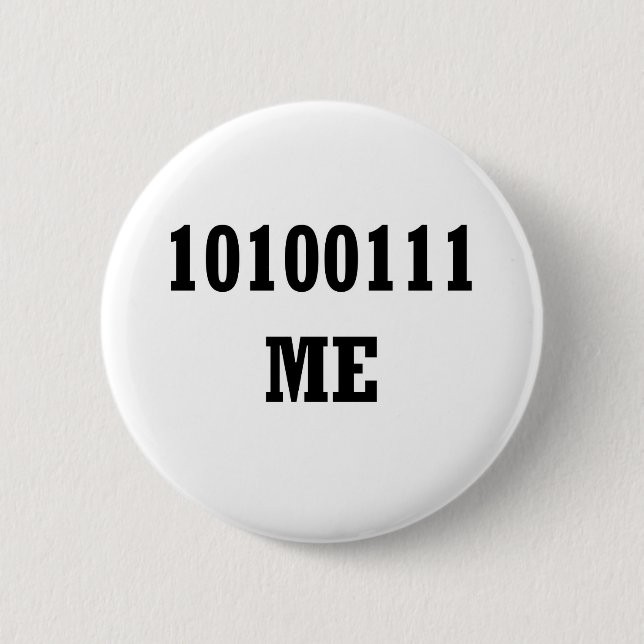 Byte me button (Front)