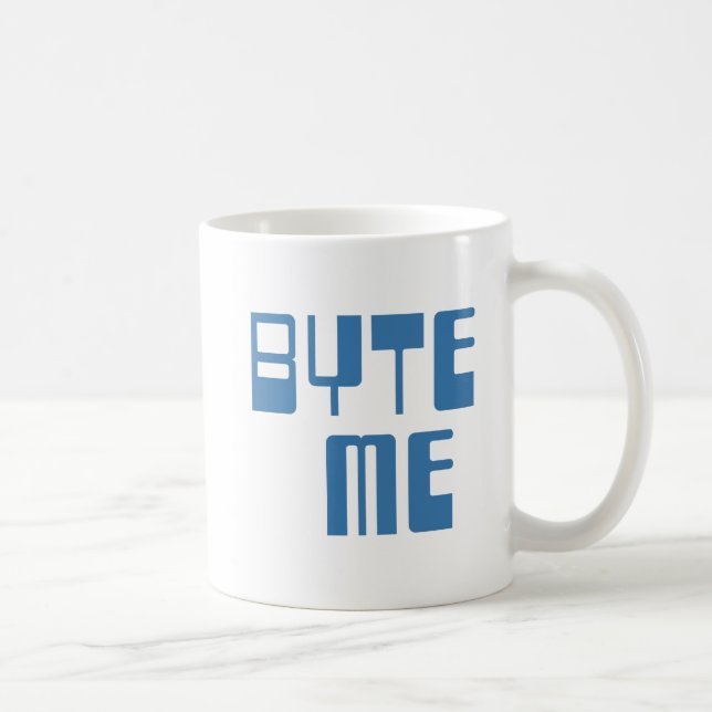 Byte Me Coffee Mug (Right)