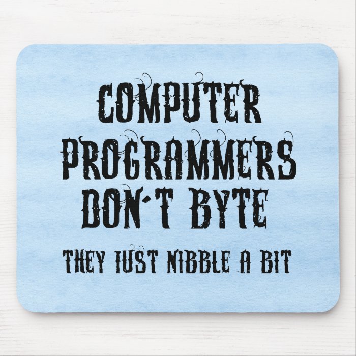 Byting Programmers Mouse Pad