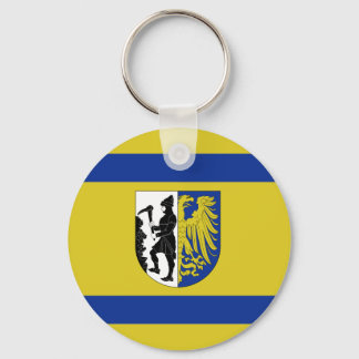 Bytom, Poland flag Keychain