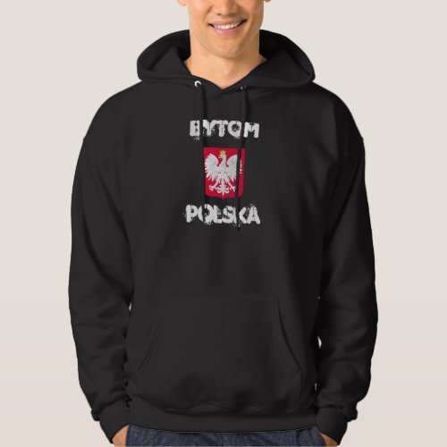 Bytom Polska Bytom Poland with coat of arms Hoodie