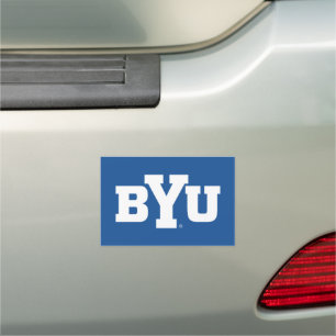 BYU CAR MAGNET
