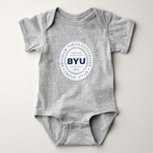 BYU Circle Logo Baby Bodysuit
