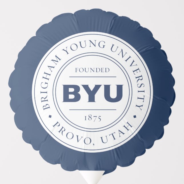 BYU Circle Logo Balloon (Front)