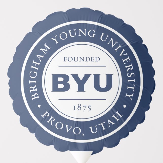 BYU Circle Logo Balloon (Front)