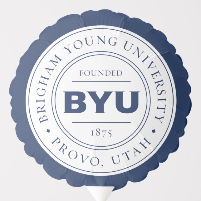 BYU Circle Logo Balloon (Front)