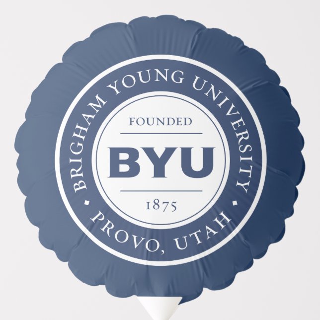 BYU Circle Logo Balloon (Front)
