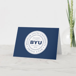 BYU Circle Logo Card