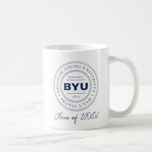 BYU Circle Logo Coffee Mug