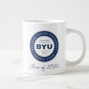 BYU Circle Logo Giant Coffee Mug