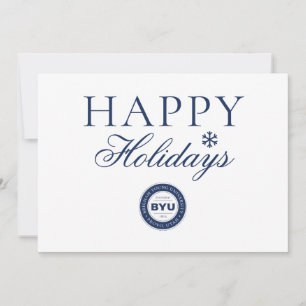 BYU Circle Logo Holiday Card
