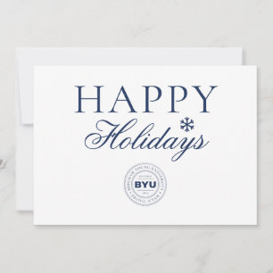 BYU Circle Logo Holiday Card